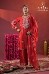 Karwa Noor By Afsana Russian Embroidery Readymade Suits 